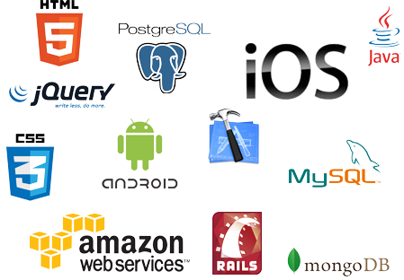 HTML5, jQuery, PostgreSQL, iOS, Java, CSS3, Amazon Web Services, Android, XCode, Rails, MySQL, MongoDB
